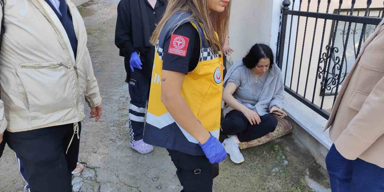 Kuşadası’nda Köpeğini Gezdiren Kadına Pitbull Saldırdı