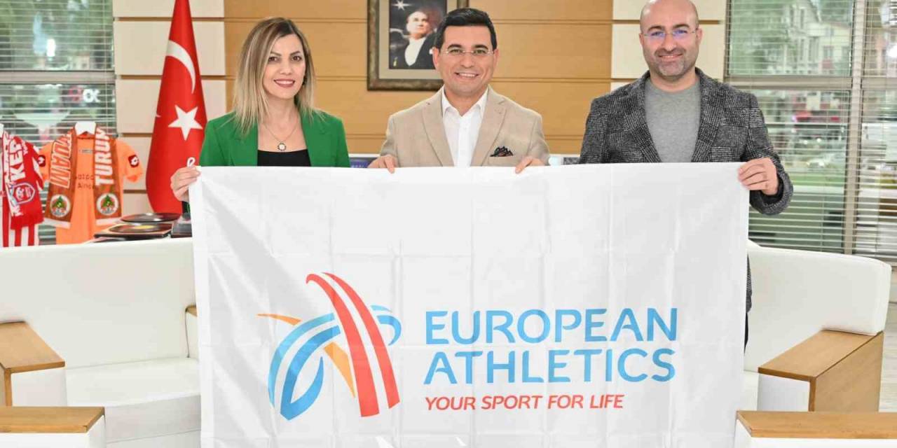 2024 Avrupa Kros Şampiyonası Bayrağı Kepez’de