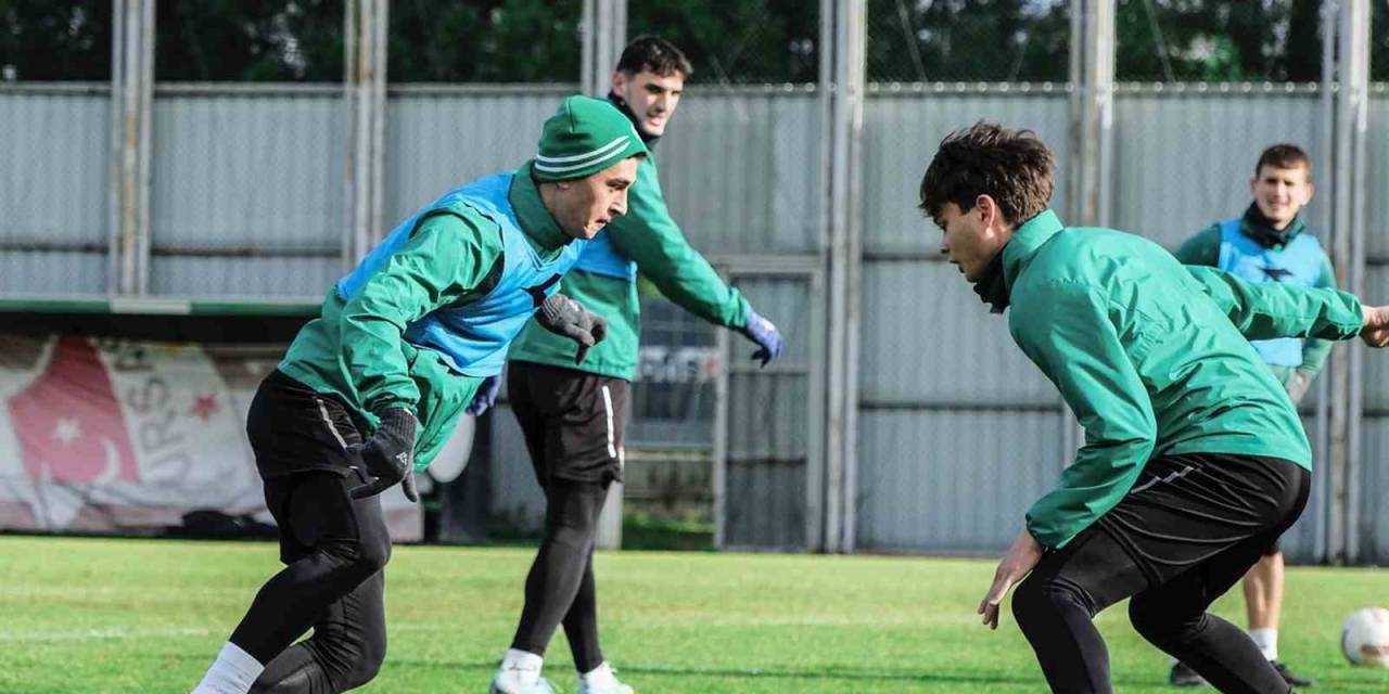 Bursaspor Taktik Çalıştı