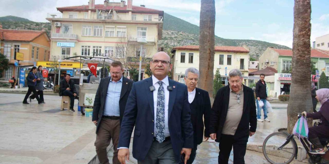 Milas Beleiye Başkan Aday Adayı Dr. Günlük, Milas Belediyesi Çalışanları Ve Esnafla Buluştu