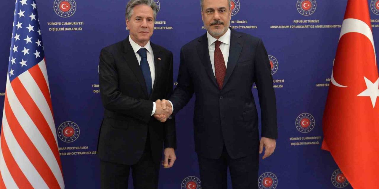 Dışişleri Bakanı Fidan, Abd’li Mevkidaşı Blinken İle İsrail-filistin Çatışmasını Ele Aldı