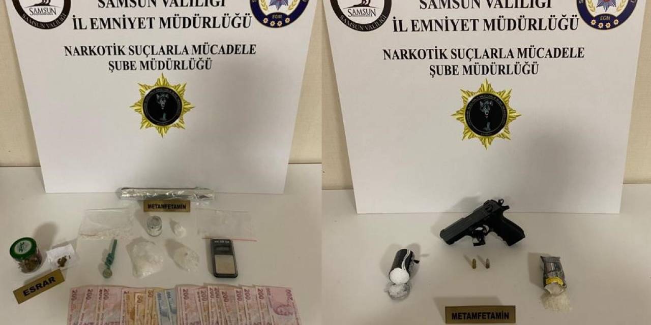 Samsun’da Narkotik Uygulamasında 27 Kişi Yakalandı