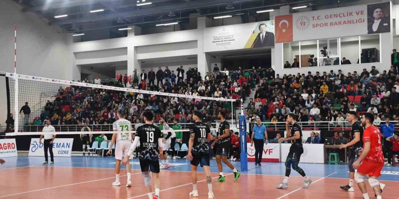 Axa Sigorta Efeler Ligi: Rams Global Cizre Belediyespor: 3 - Develi Belediyespor: 0