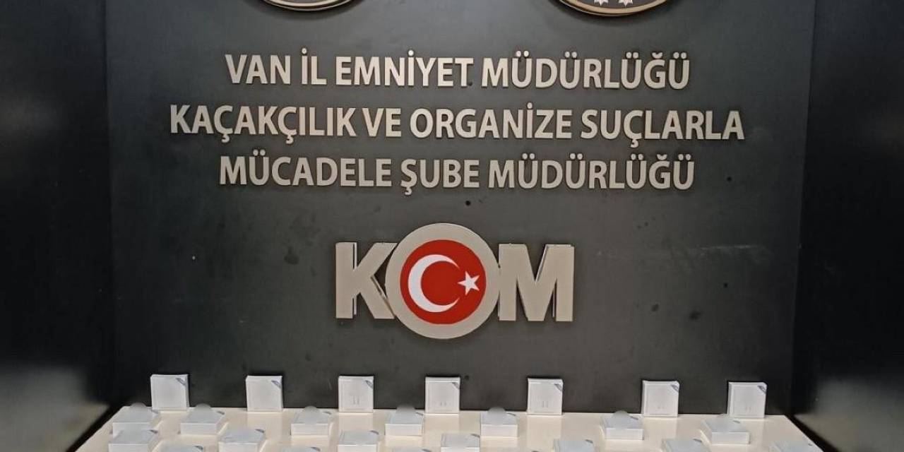 Van’da Gümrük Kaçakçılığı Operasyonu