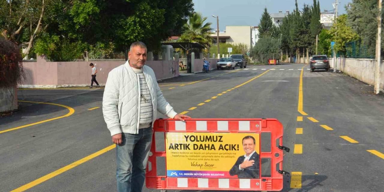 Mersin’de Yollar Yenileniyor