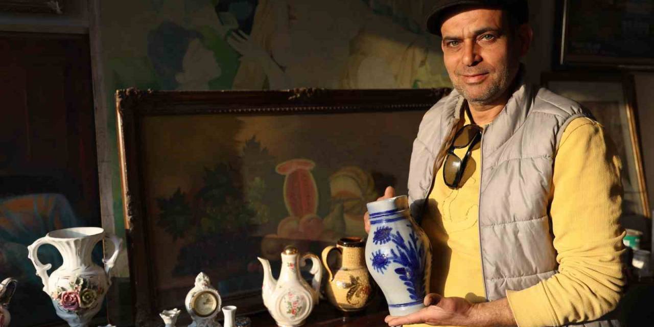 Eskicilik Yaparak Hem Geçimini Sağlıyor Hem Hatay’ın Yakın Tarihine Işık Tutuyor