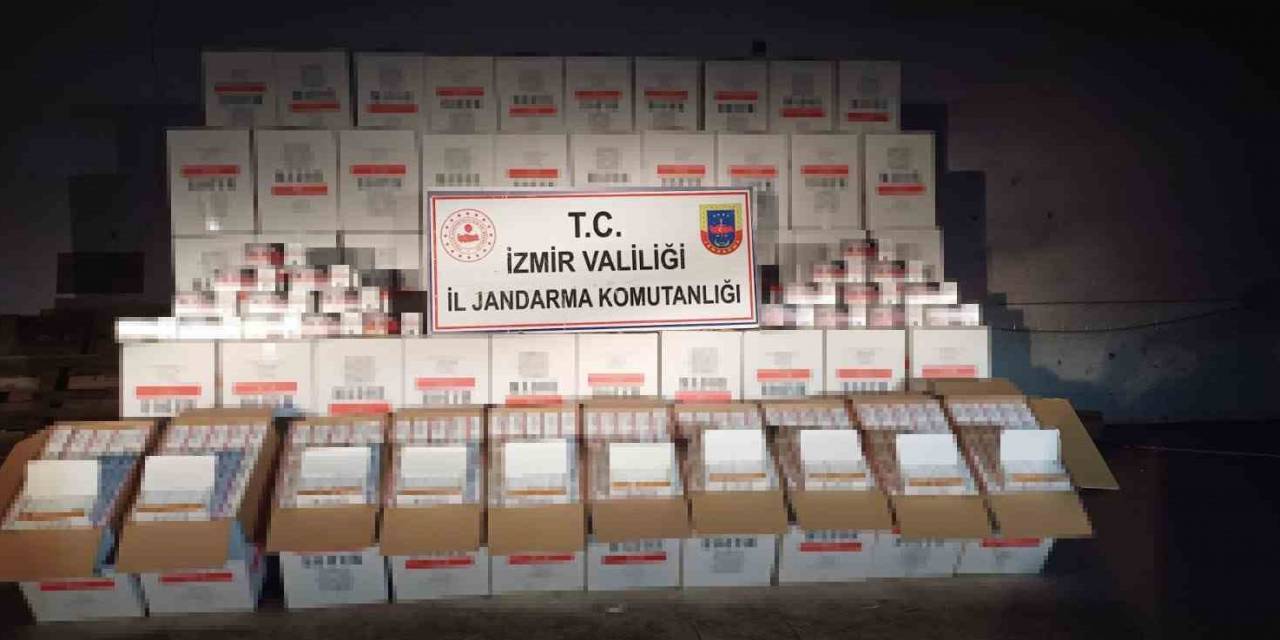 İzmir’de Jandarmadan Kaçakçılık Baskınları: 6 Gözaltı