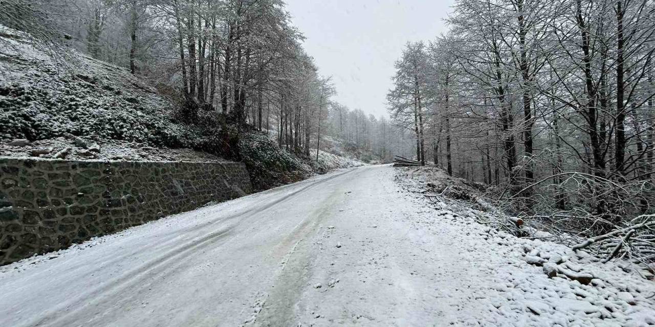 Artvin’de Kar Yağışı Nedeniyle 13 Köy Yolu Ulaşıma Kapandı