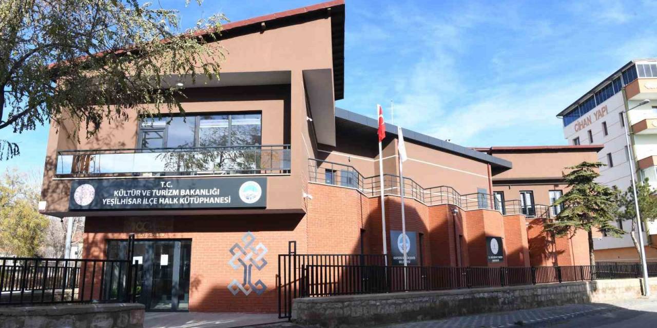 Başkan Büyükkılıç: “Yeşilhisar İlçe Halk Kütüphanesi’ni Açıyoruz”