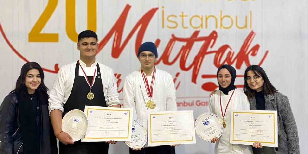 Genç Aşçılar Türkiye’ye 3 Altın 1 Bronz Madalya Kazandırdı