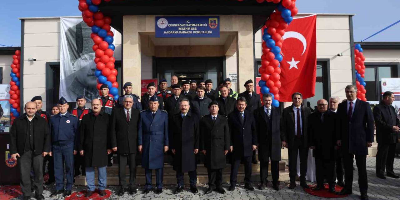 Eskişehir’de Jandarma Karakolu Düzenlenen Törenle Açıldı