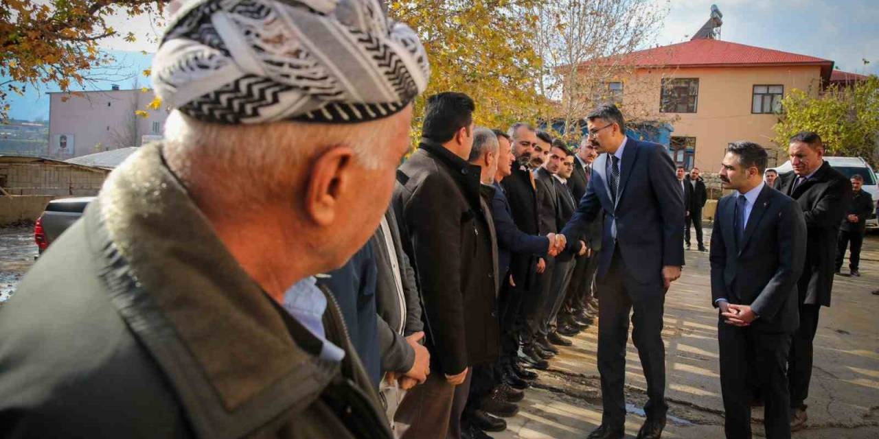 Vali Ali Çelik’ten Derecik İlçesine Ziyaret