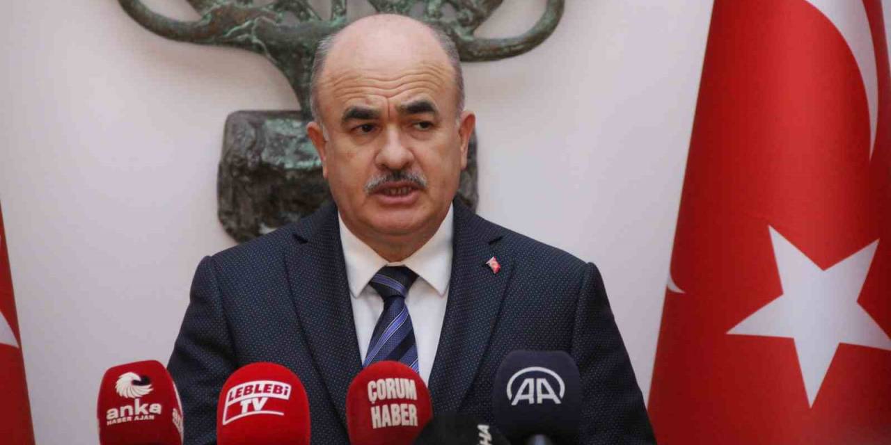 Çorum Valisi Dağlı; “Toplumsal Düzeni Bozmaya Çalışanlara Göz Açtırmayacağız”