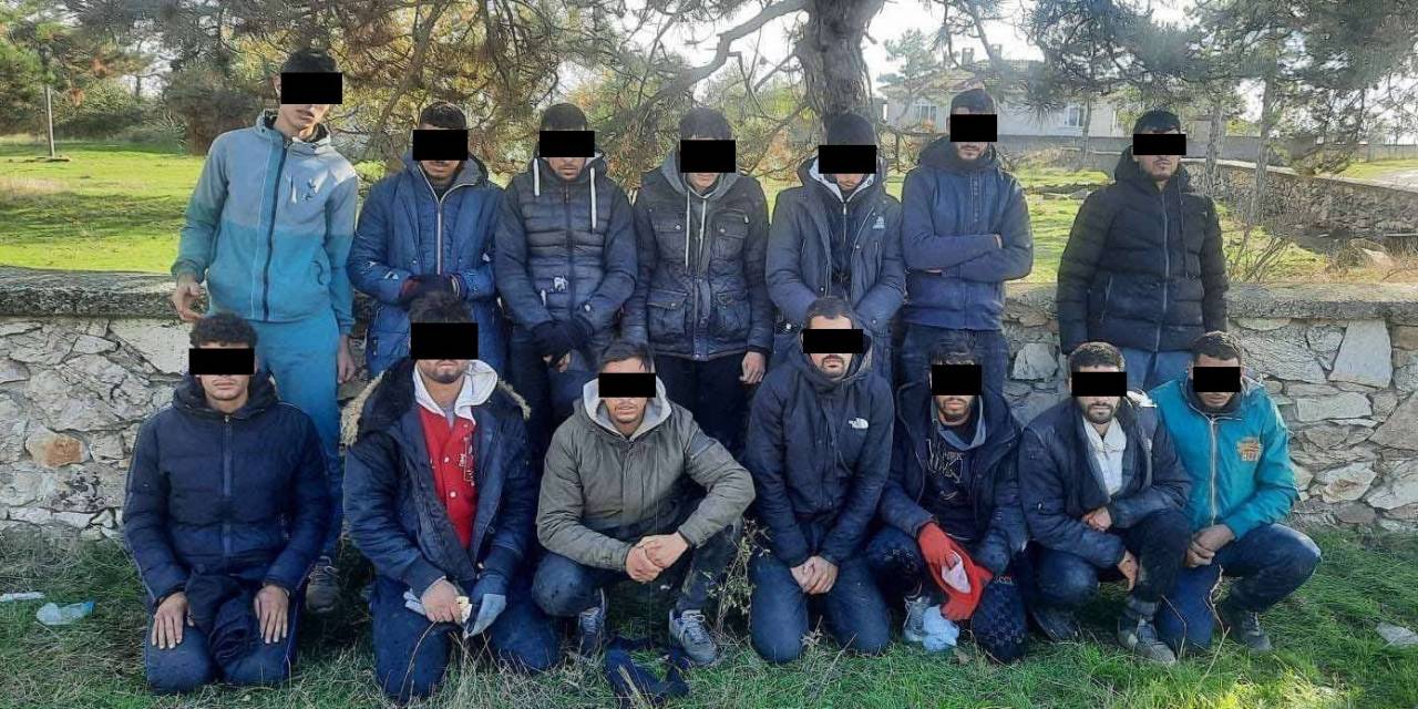 Kırklareli’nde 32 Kaçak Göçmen Yakalandı