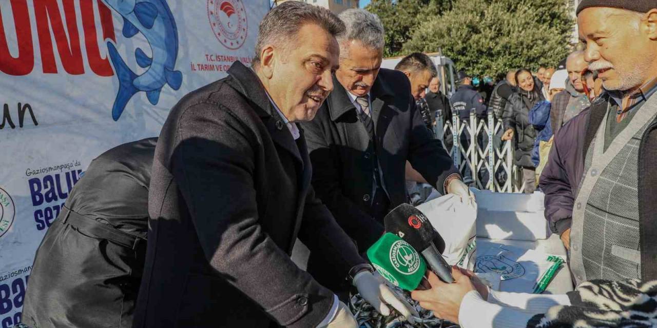 Kaçak Avlanılan 3 Ton Balık Gaziosmanpaşalı Vatandaşlara Dağıtıldı