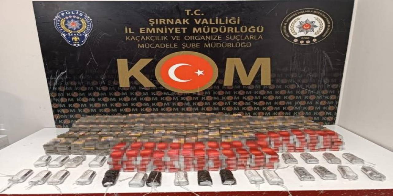 Şırnak’ta Kaçakçılık Ve Asayiş Operasyonu: 62 Gözaltı