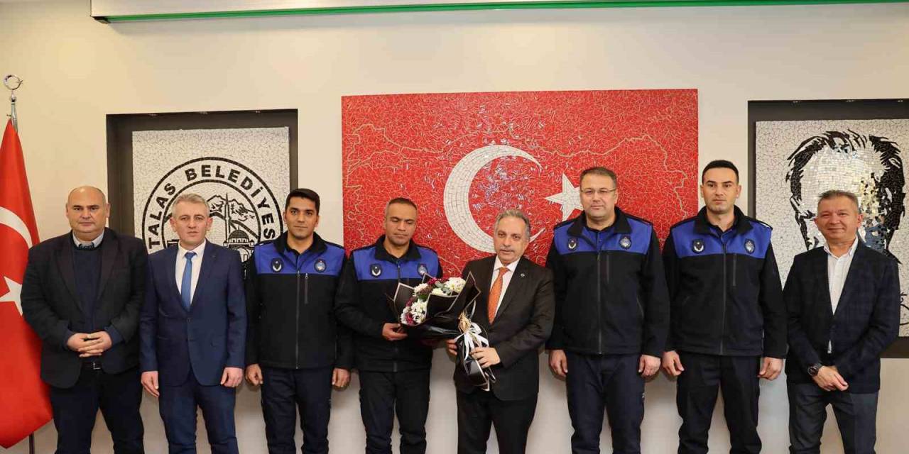 Talas’ta Yeni Komiserler Yıldız Taktı