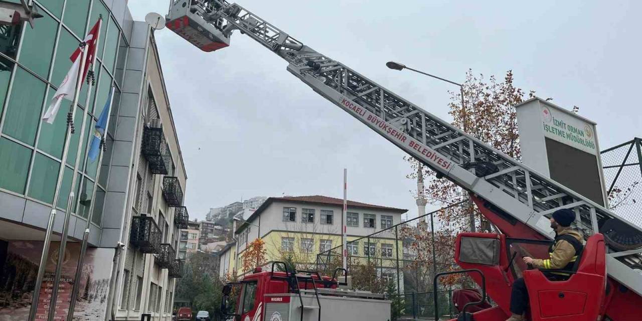 Orman İşletme’de Yangın Tatbikatı