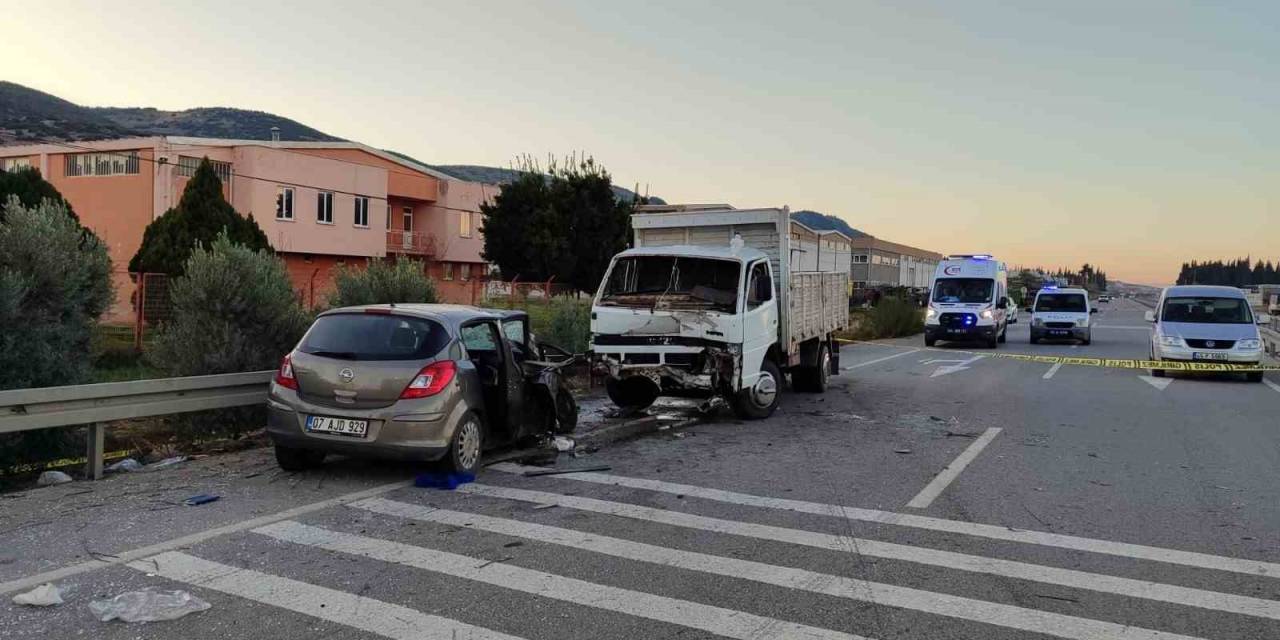 Manisa’da Kaza: 1 Ölü 3 Yaralı