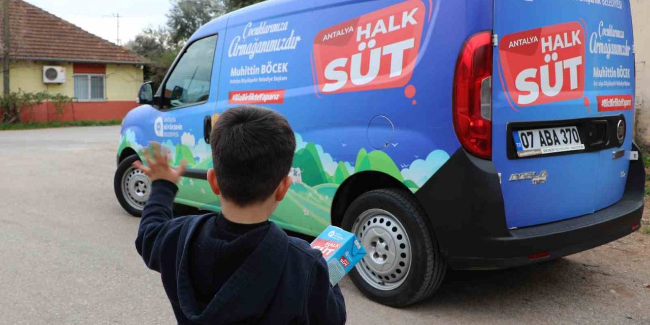 Halk Süt Projesi’nden 23 Bin 116 Çocuk Faydalandı
