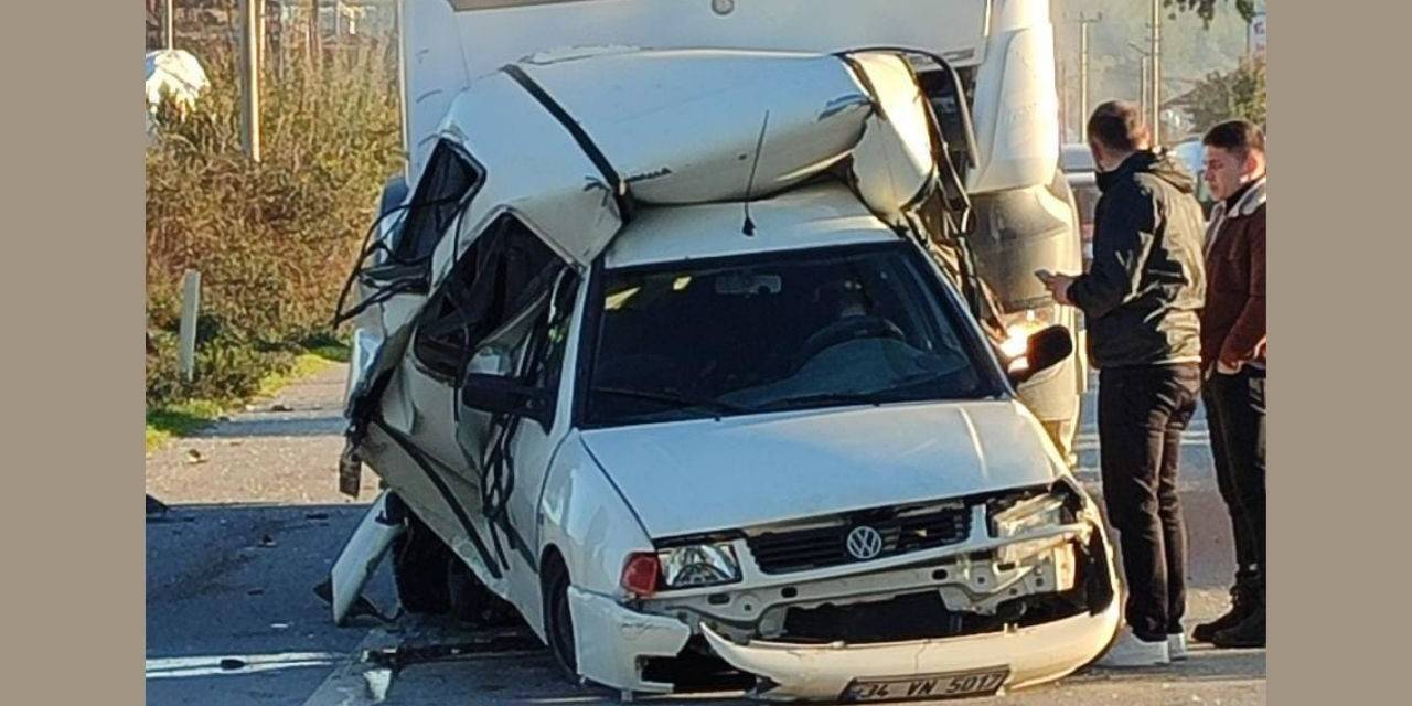 Milas Trafik Kazası: 1 Yaralı