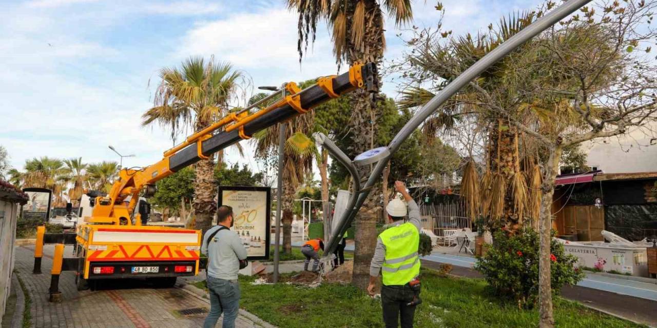 Belediyeden Aydınlatma Çalışmaları