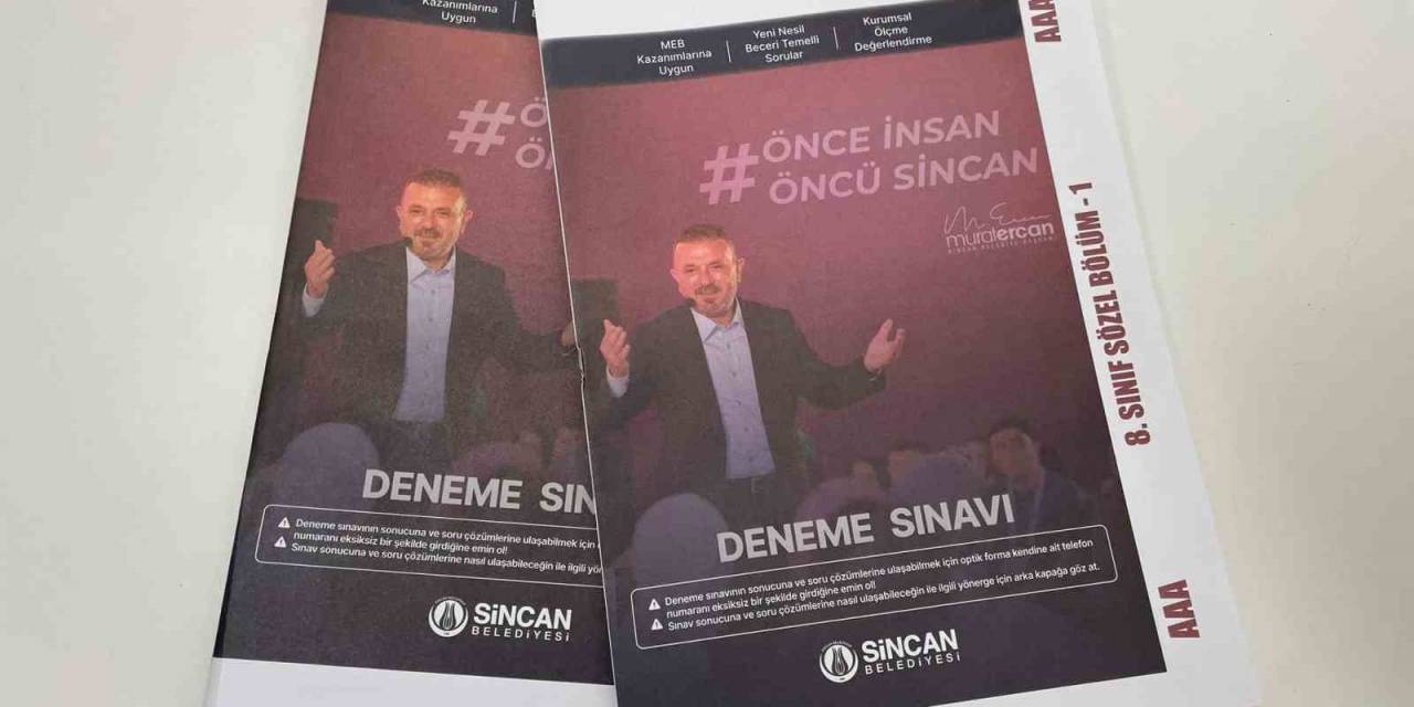 Sincan Belediyesi, Ortaokullarda Lgs Deneme Sınavı Yaptı