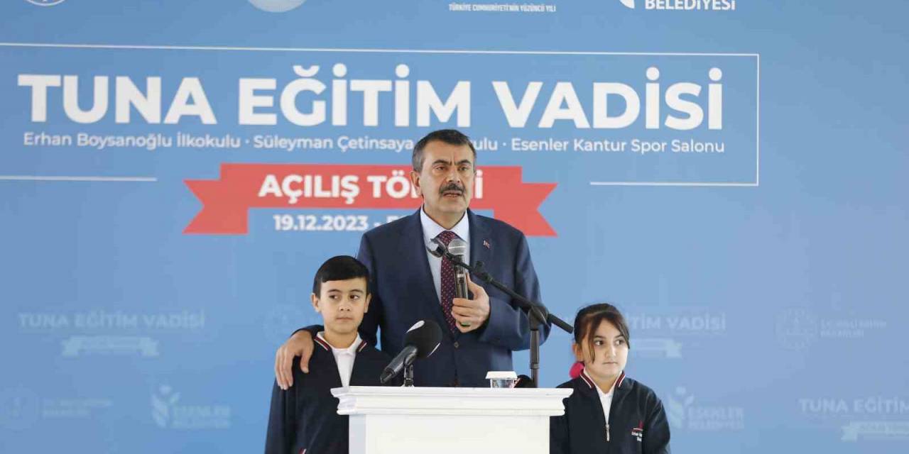 Milli Eğitim Bakanı Tekin: "Türkiye’nin Eğitim Ortamlarının Fiziki Şartları Oecd Ortalamalarının Üzerinde"
