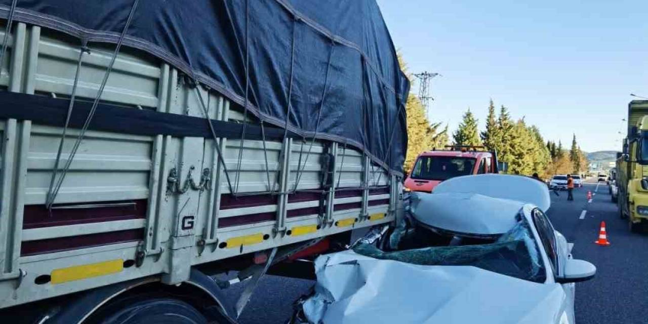 Menteşe’de Trafik Kazası:1 Yaralı