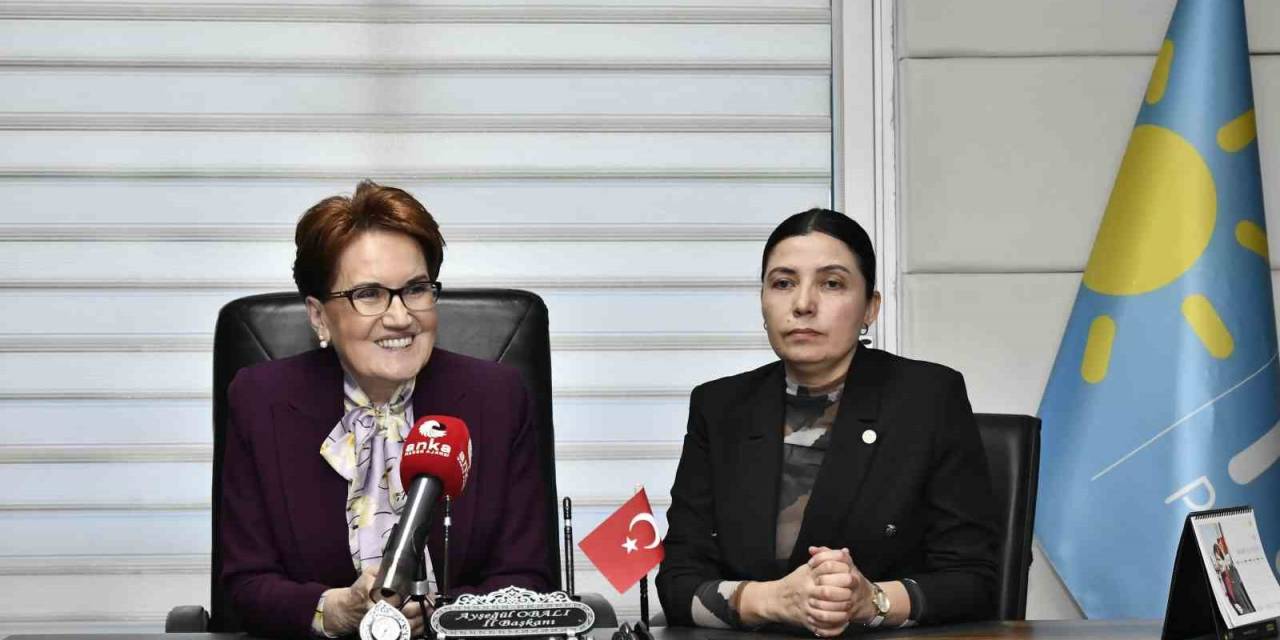 İyi Parti Genel Başkanı Akşener İl Teşkilatını Ziyaret Etti
