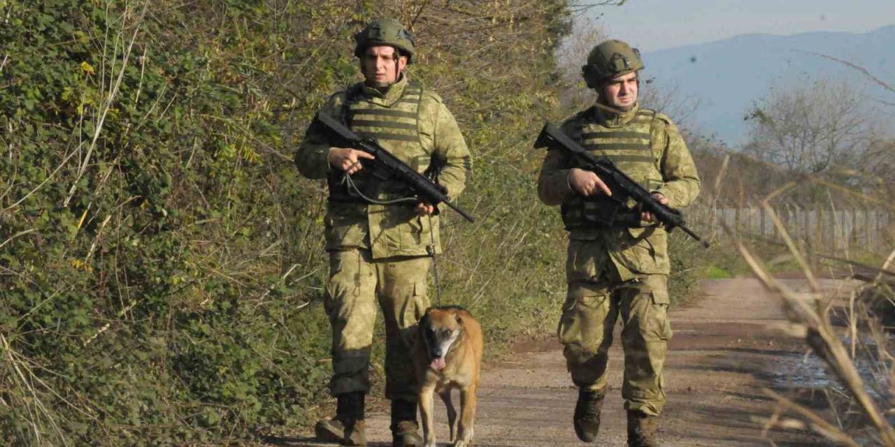 Tsk’nın Devriye Köpekleri Birliklerin Emniyetine Destek Sağlıyor