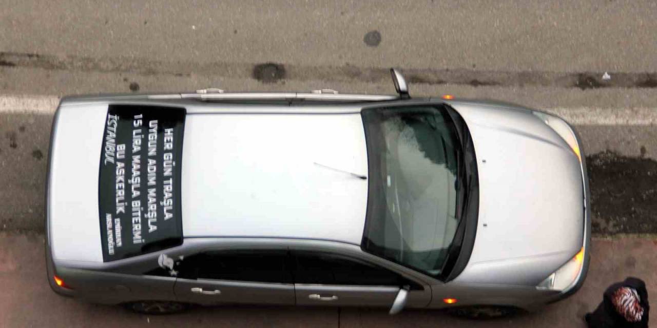 Samsun’da İlginç Araba Arkası Yazıları: