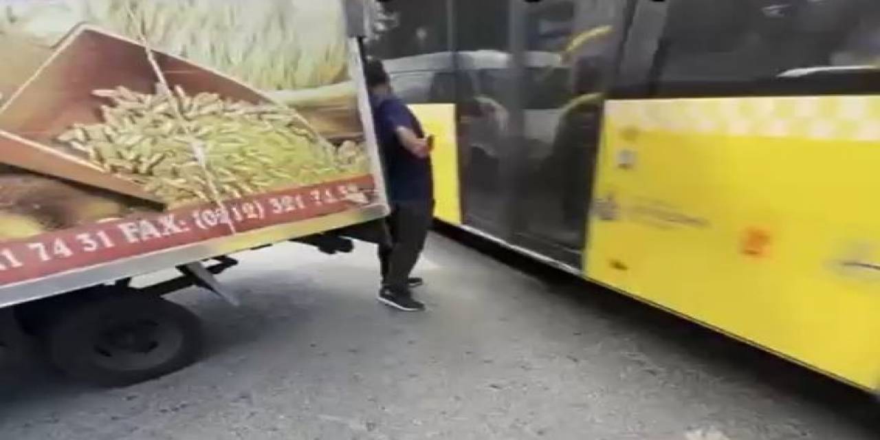 İstanbul’da Ölümden Kıl Payı Kurtuluş Kamerada