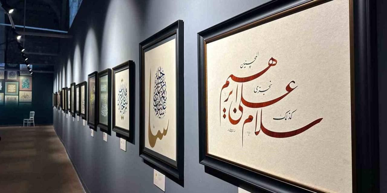 10. Hat Eserleri Sergisi “Besmele-i Şerif” Temasıyla Açıldı