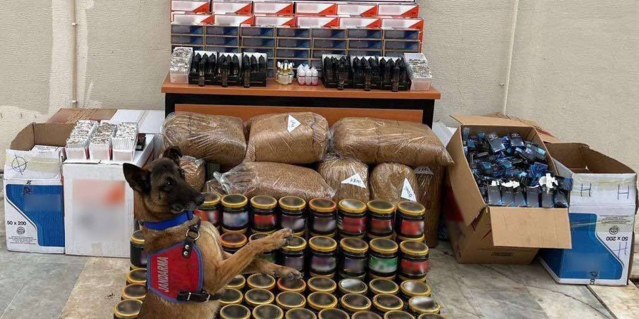 Mersin’de Kaçak Sigara Operasyonu: 1 Gözaltı