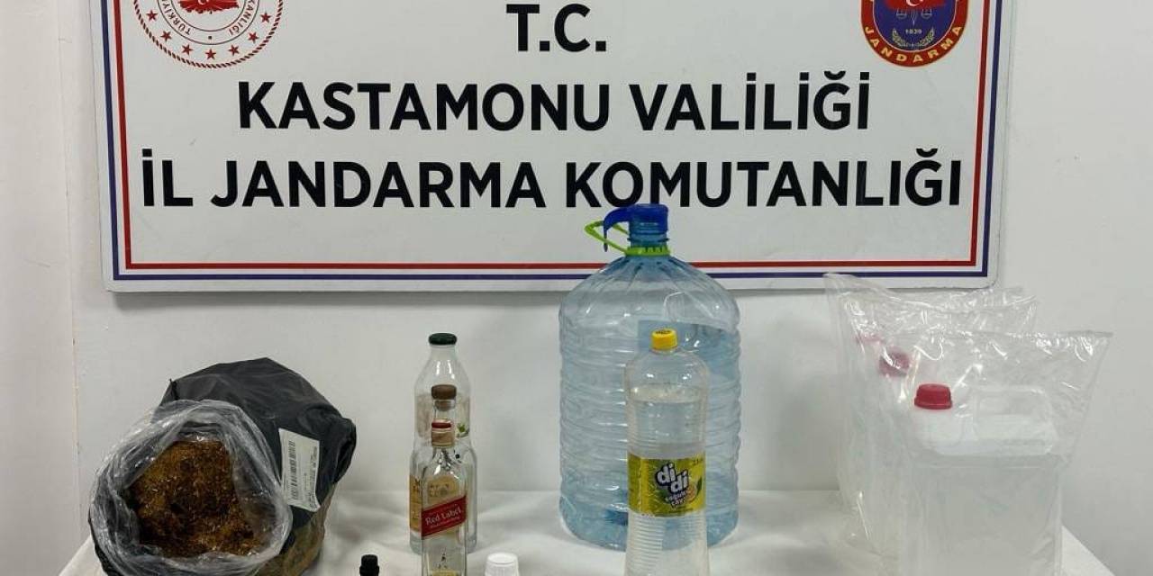 Kastamonu’da Yılbaşı Öncesinde Sahte Alkol Operasyonu: 1 Gözaltı