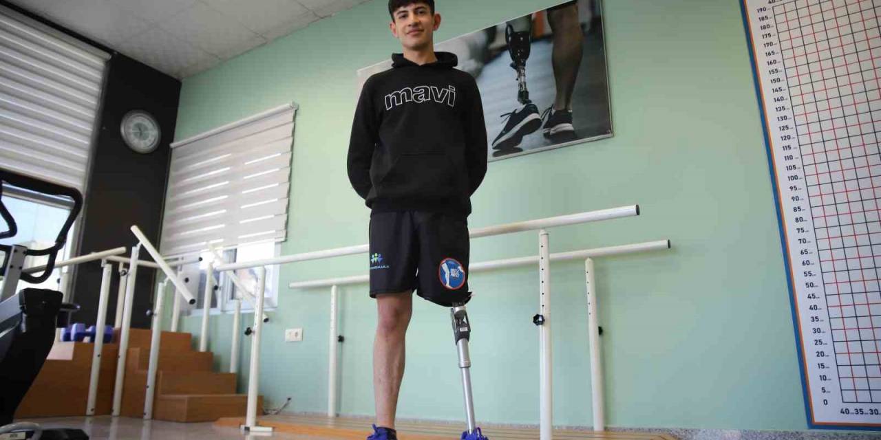 16 Yaşındaki İsmet’e Ortez-protez Yapım Ve Uygulama Merkezi Umut Oldu