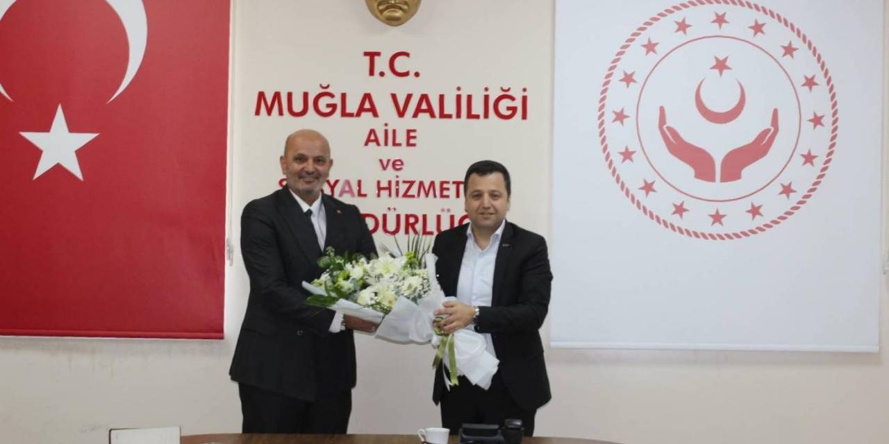 Muğla Aile Ve Sosyal Hizmetler Müdürlüğü’nde Bayrak Değişimi Yapıldı