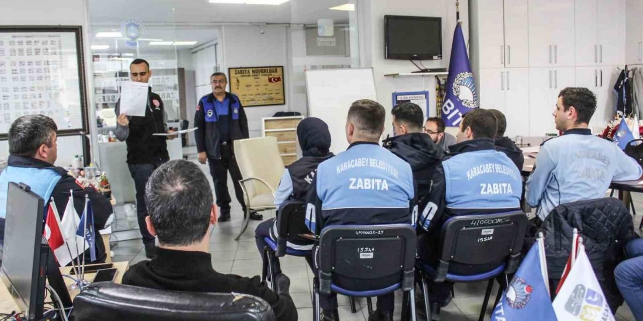 Karacabey Zabıta Eğitimden Geçti