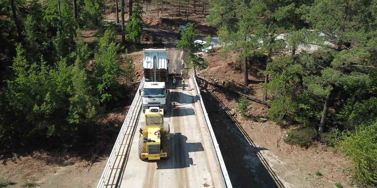 Menteşe’de Yollar Modern Görünüme Kavuştu