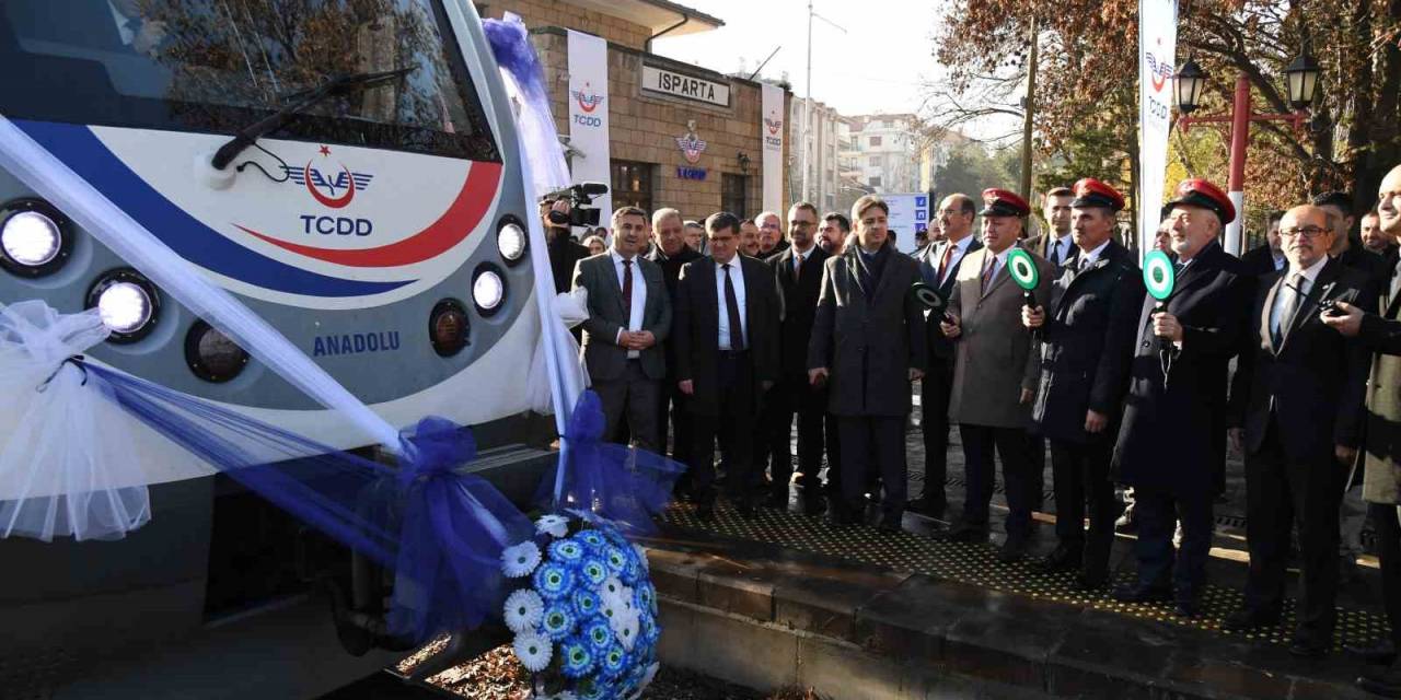 Güller Ekspresi İlk Seferine Uğurlandı