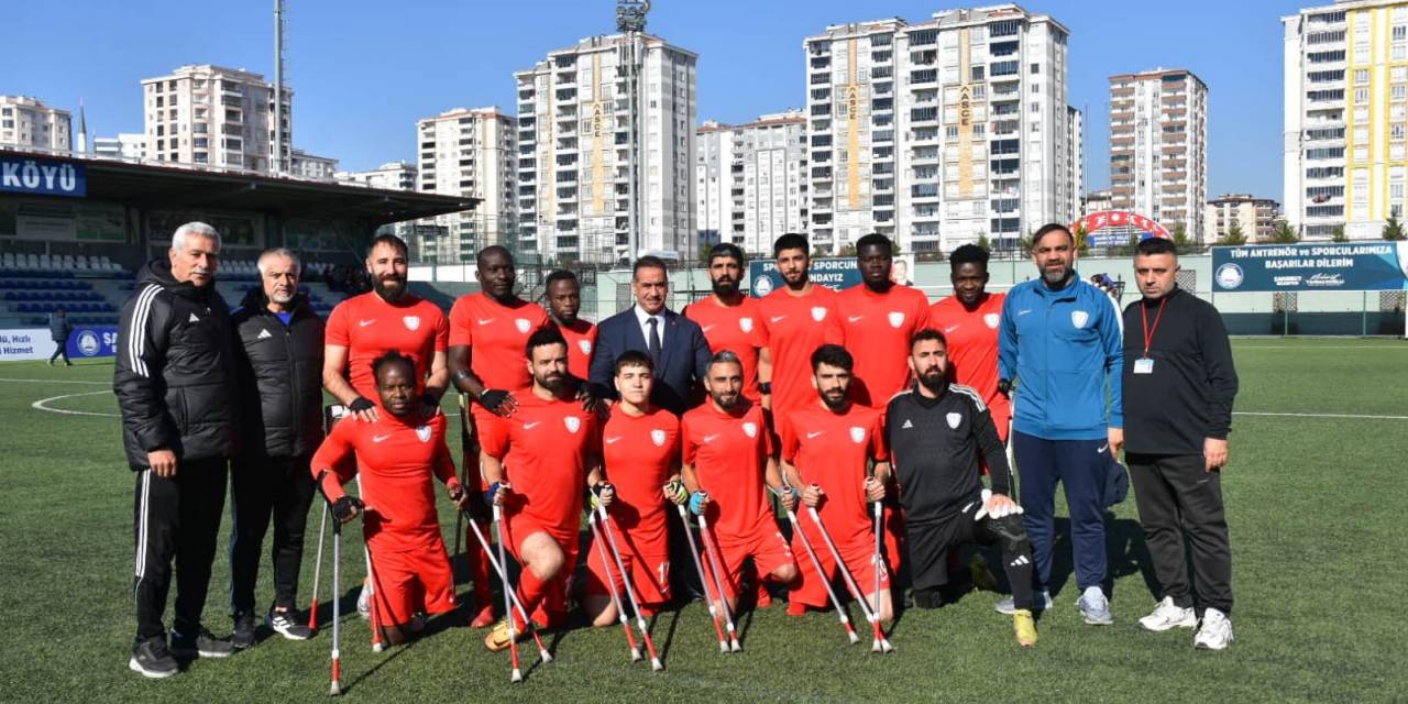 Şahinbey Ampute Kendi Evinde Galip: 4-1