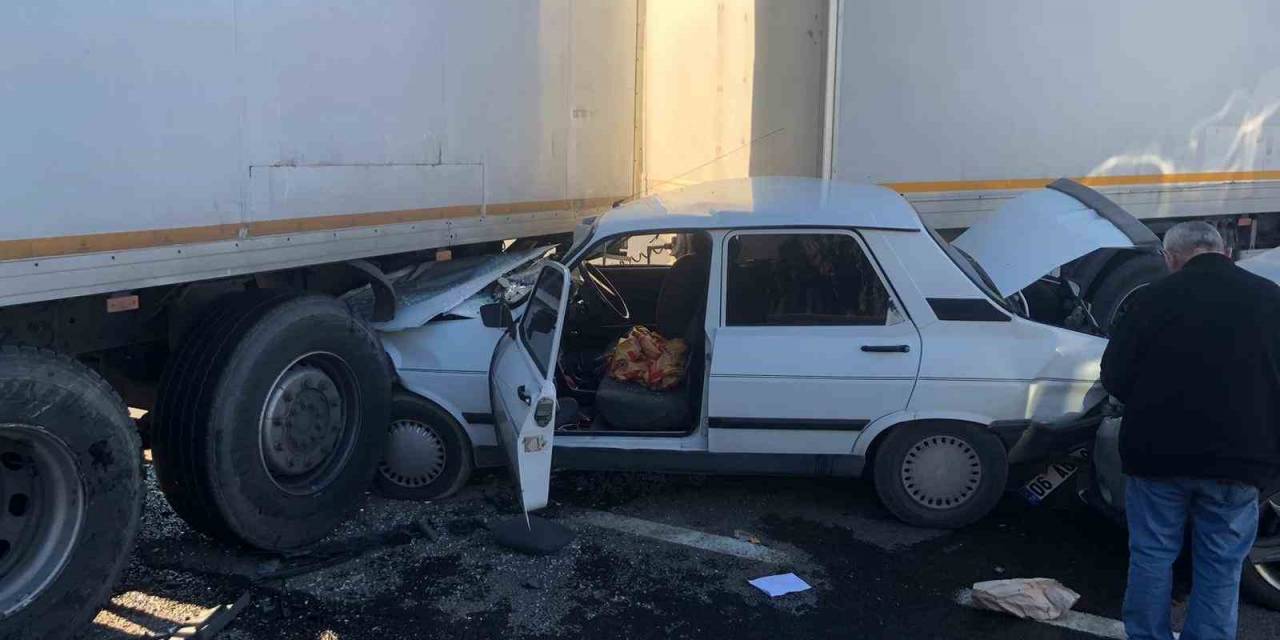 Yozgat’ta Zincirleme Trafik Kazası: 3 Yaralı
