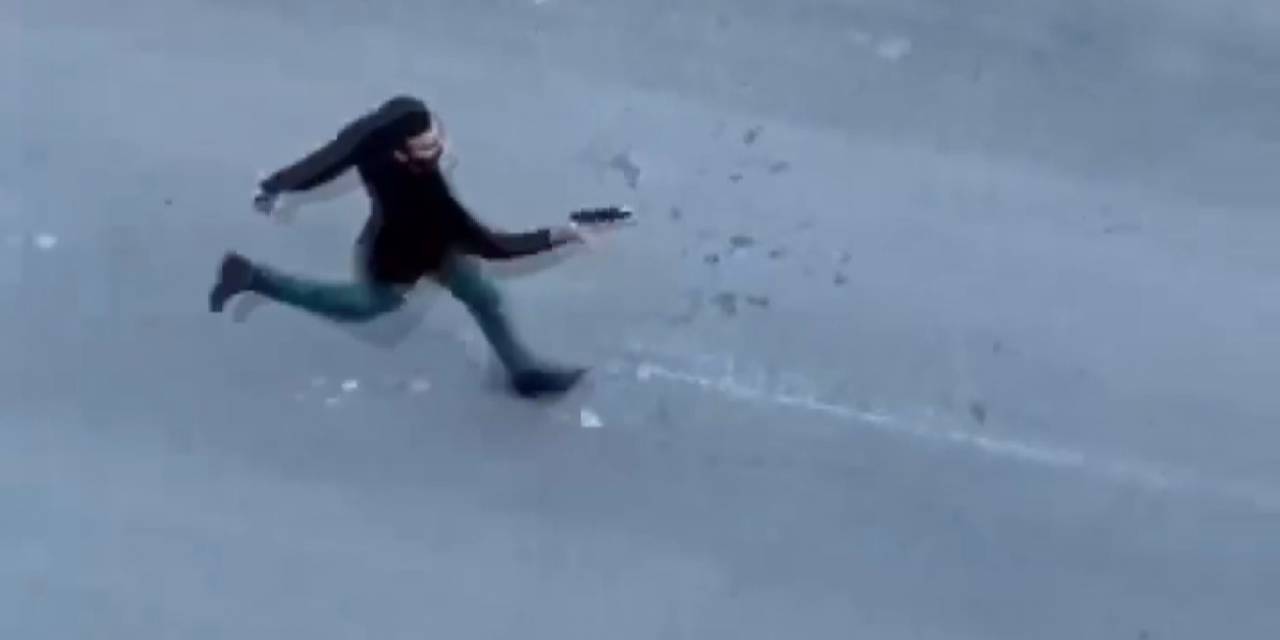 Sokak Ortasında Çatışma Kamerada