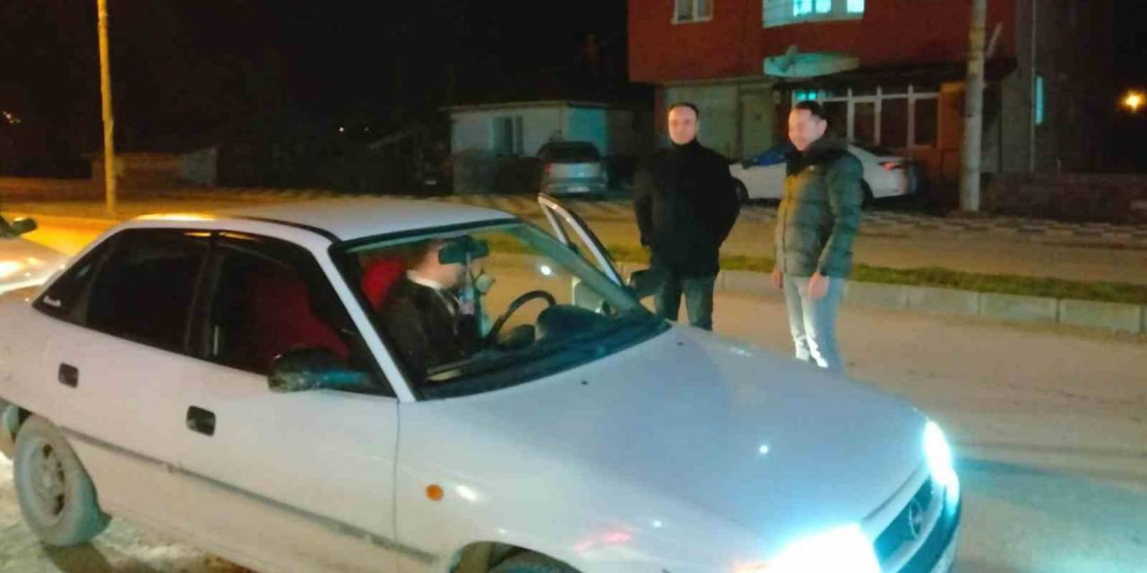 Kaymakam Tosun, Polisin Dar Bölge Uygulamasına Katıldı