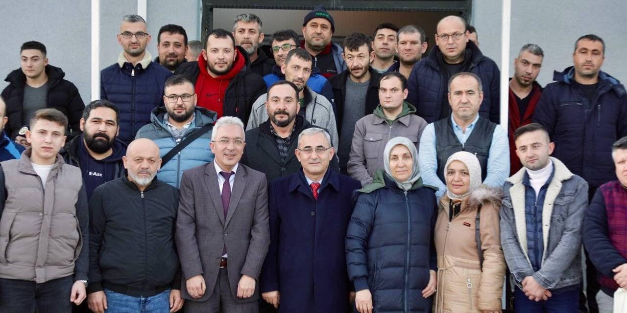 Alim Işık’tan Makine İkmal Bakım Ve Onarım Müdürlüğüne Ziyaret