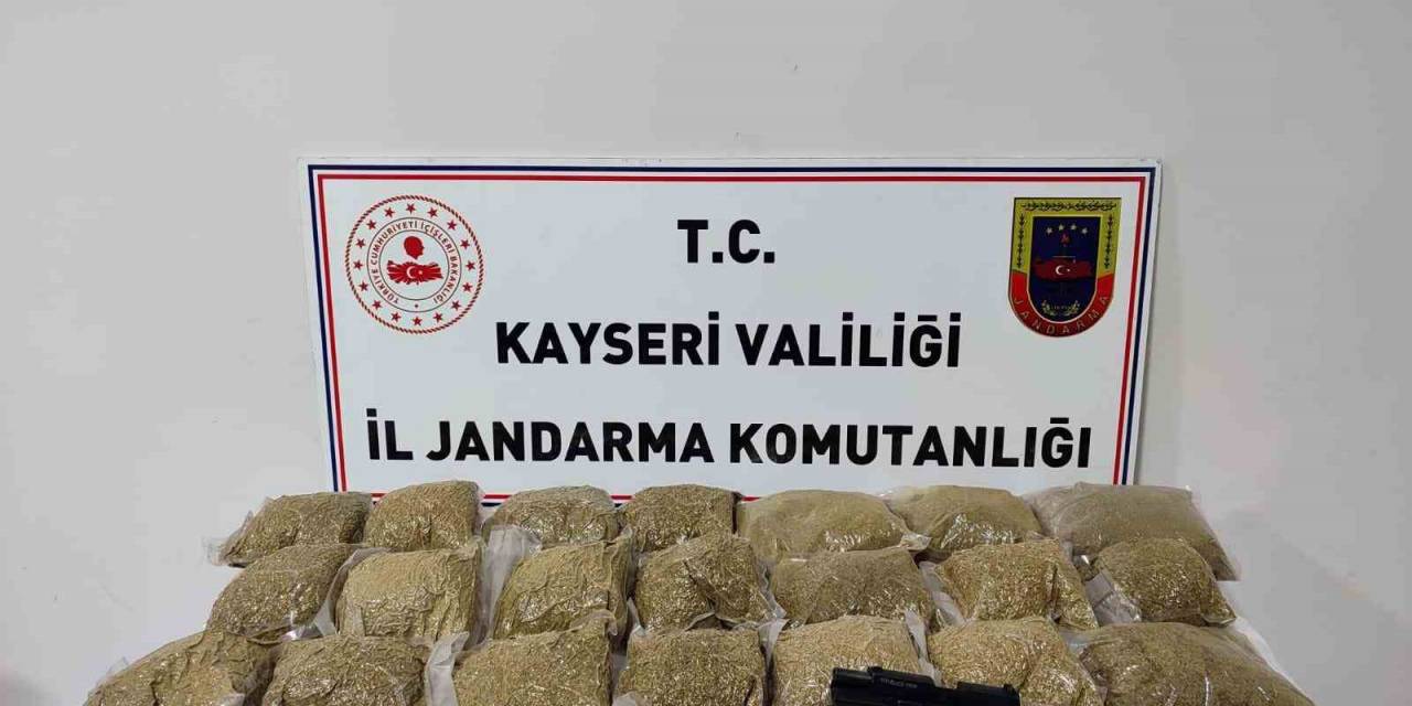 Kayseri’de 16 Kilo Uyuşturucu Ele Geçirildi