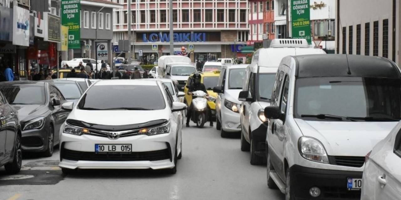 Balıkesir’de Kasım Ayında Araç Sayısı 582 Bin Oldu