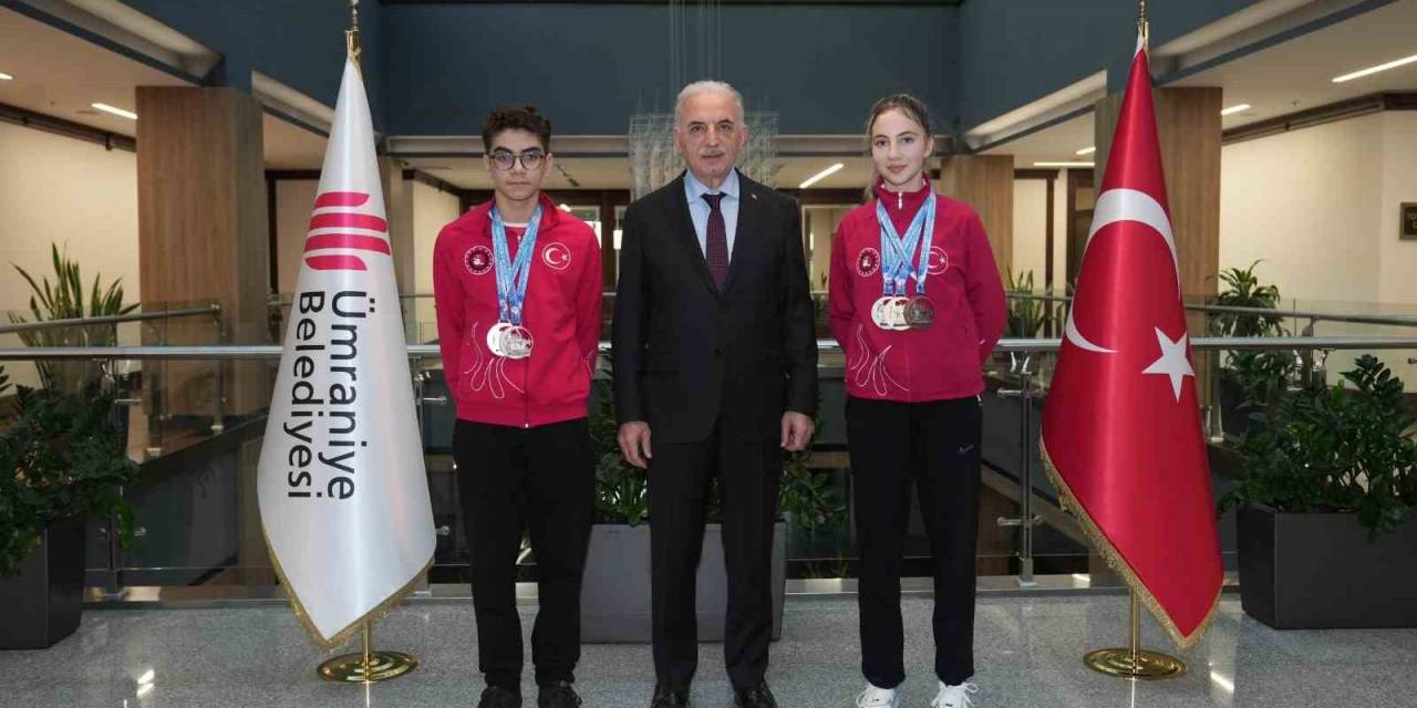 Avrupa’dan Ümraniye’ye Dört Madalya Birden