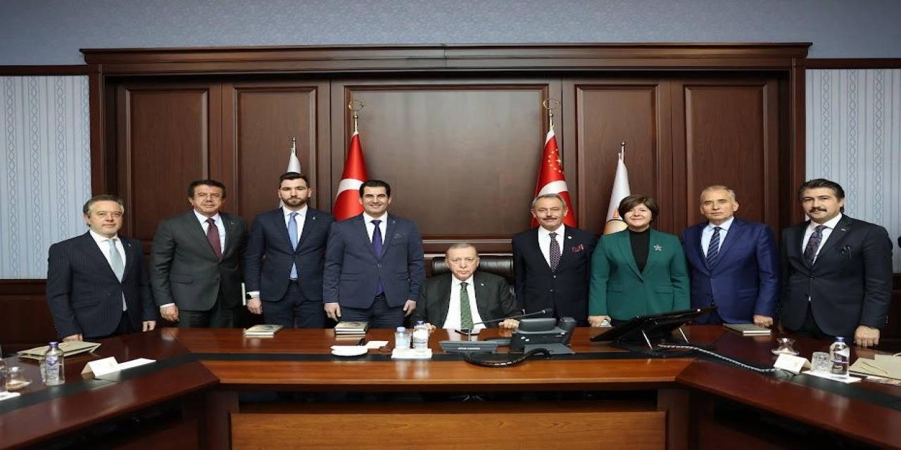 Denizli Ak Parti, Cumhurbaşkanı Erdoğan İle Görüştü